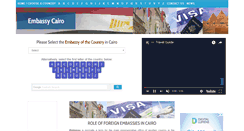 Desktop Screenshot of embassycairo.com